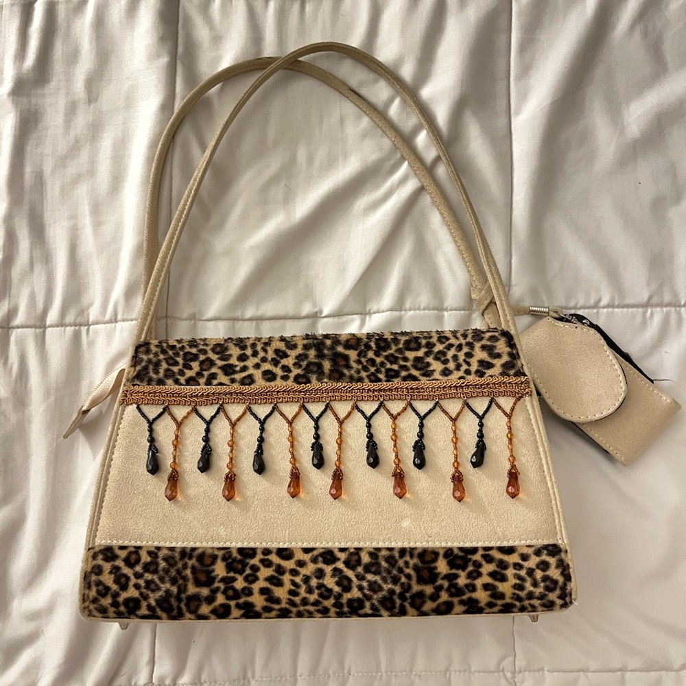 Y2K Cheetah Print Bag